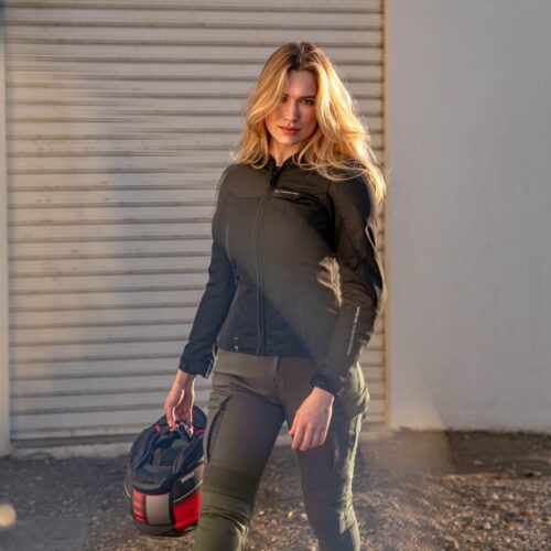 Shima Openair Urban Mesh Riding Jacket Black Lady