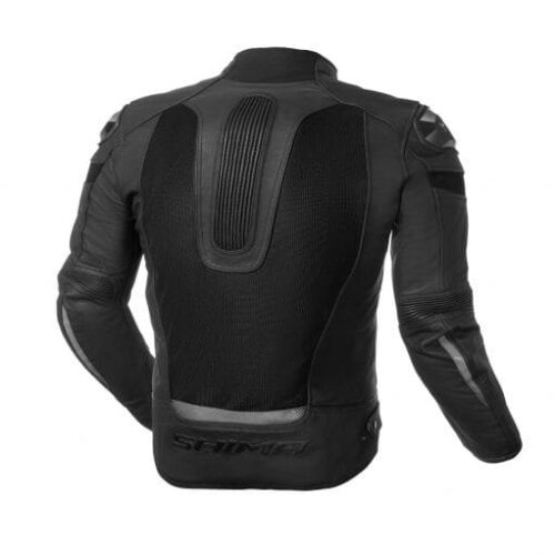 Shima Piston Leather Mesh Riding Jacket