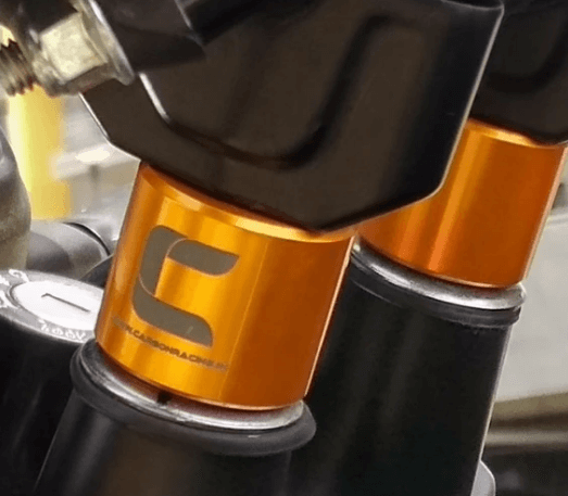 Handlebar Riser For Dominar Vibrant Orange