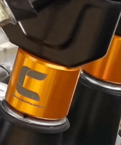 Handlebar Riser For Dominar Vibrant Orange