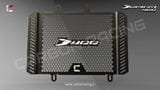 Carbon Racing Radiator Guard For Dominar 400