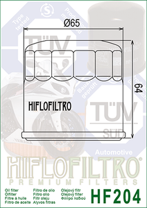 Hi Flo Oil Filter Hf303