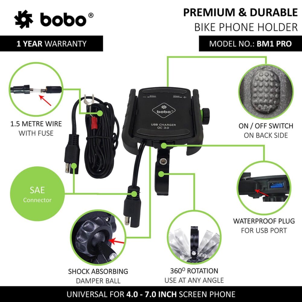Bobo Bm 1 Pro+Fast Usb Cable + Sae Connector