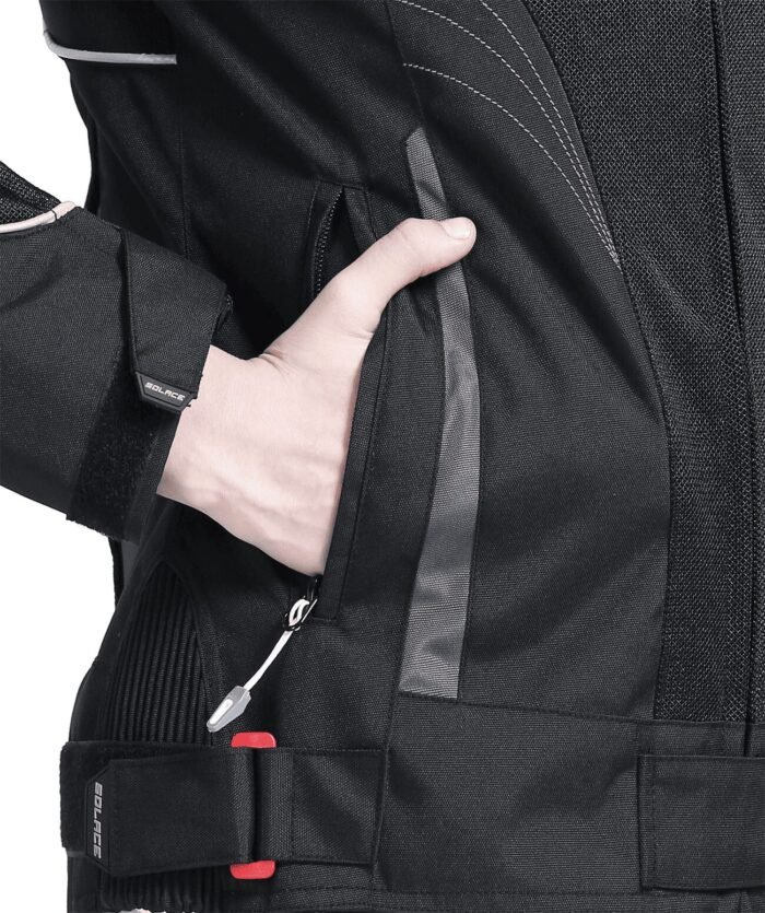 Solace Asmi Ladies Jacket V3.0 Black & Grey