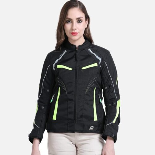 Solace Asmi Ladies Jacket V3.0 Black & Neon