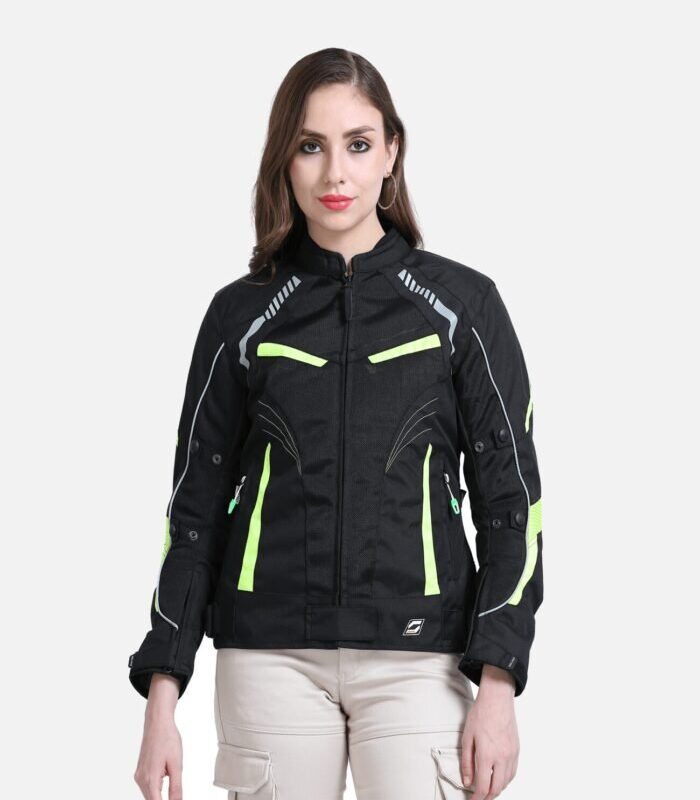 Solace Asmi Ladies Jacket V3.0 Black & Neon