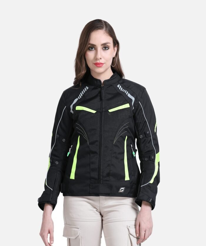 Solace Asmi Ladies Jacket V3.0 Black & Neon