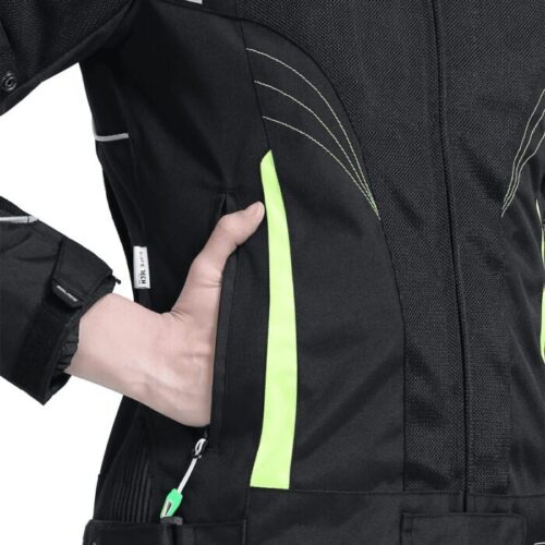 Solace Asmi Ladies Jacket V3.0 Black & Neon