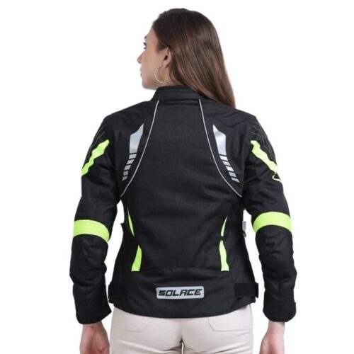 Solace Asmi Ladies Jacket V3.0 Black & Neon