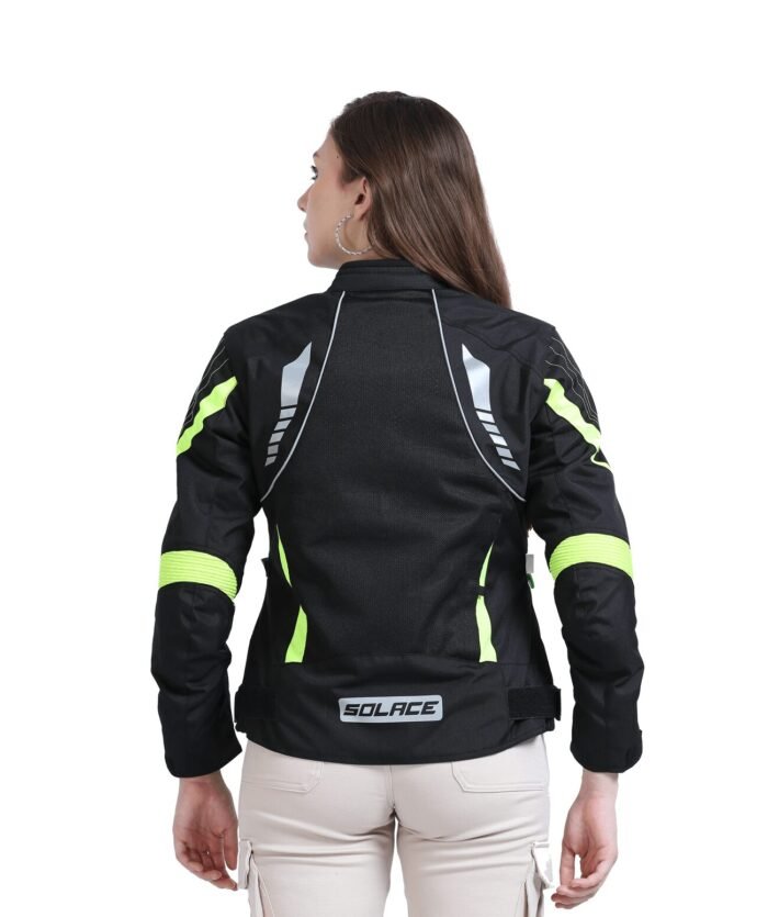 Solace Asmi Ladies Jacket V3.0 Black & Neon