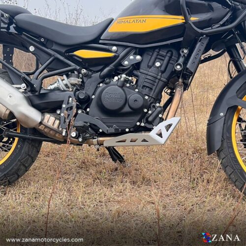 Bash Plate Silver For Himalayan 450