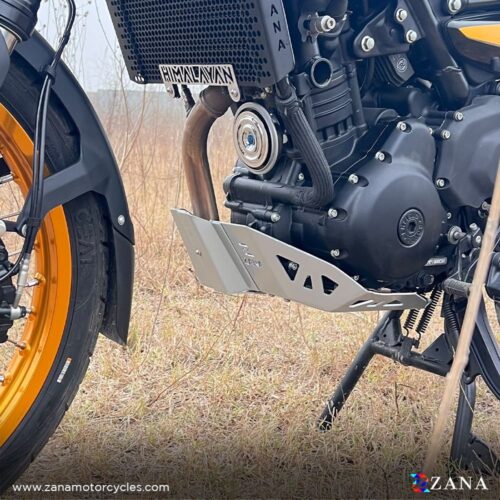 Bash Plate Silver For Himalayan 450