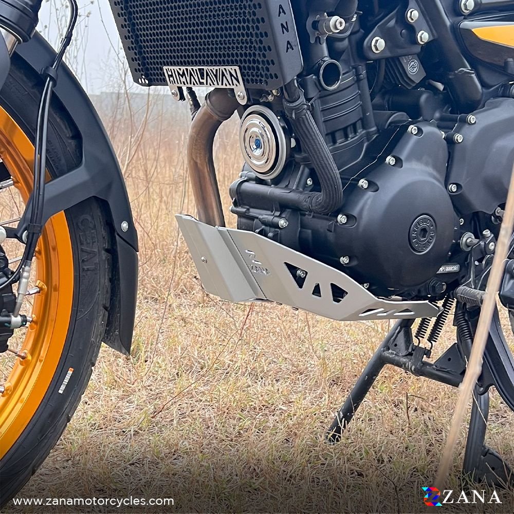 Bash Plate Silver For Himalayan 450