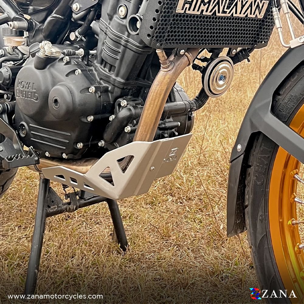 Bash Plate Silver For Himalayan 450