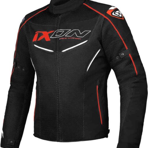 Ixon Flicker Black White Red Jacket