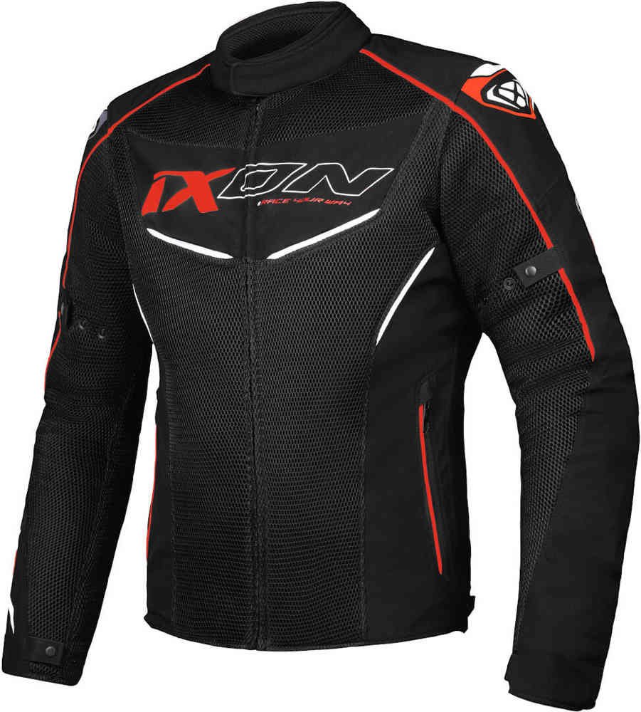 Ixon Flicker Black White Red Jacket