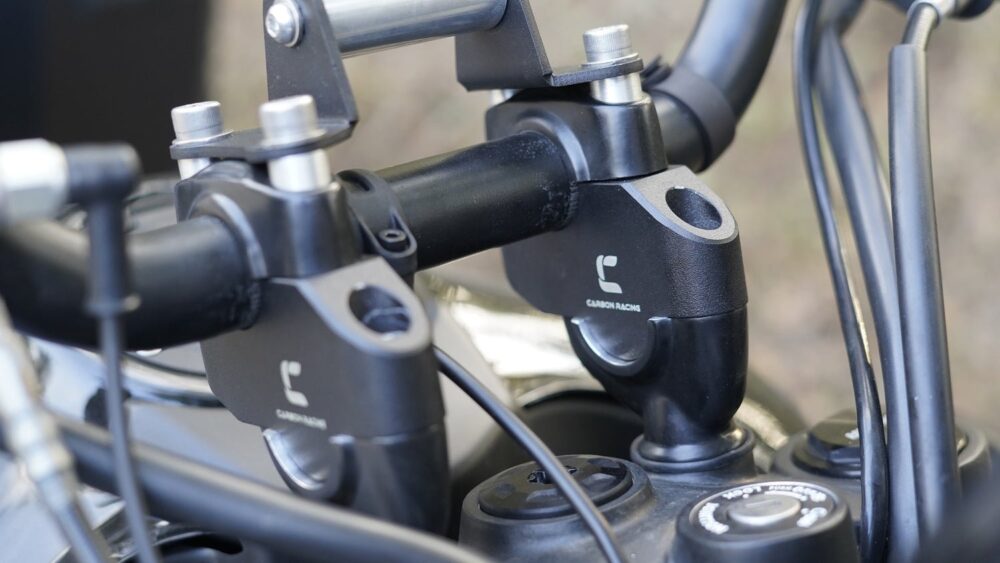 Premium Pull-Back Offset Handlebar Risers For Himalayan 450