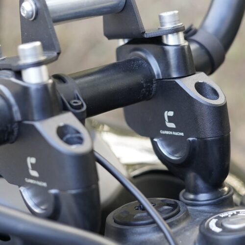 Premium Pull-Back Offset Handlebar Risers For Himalayan 450