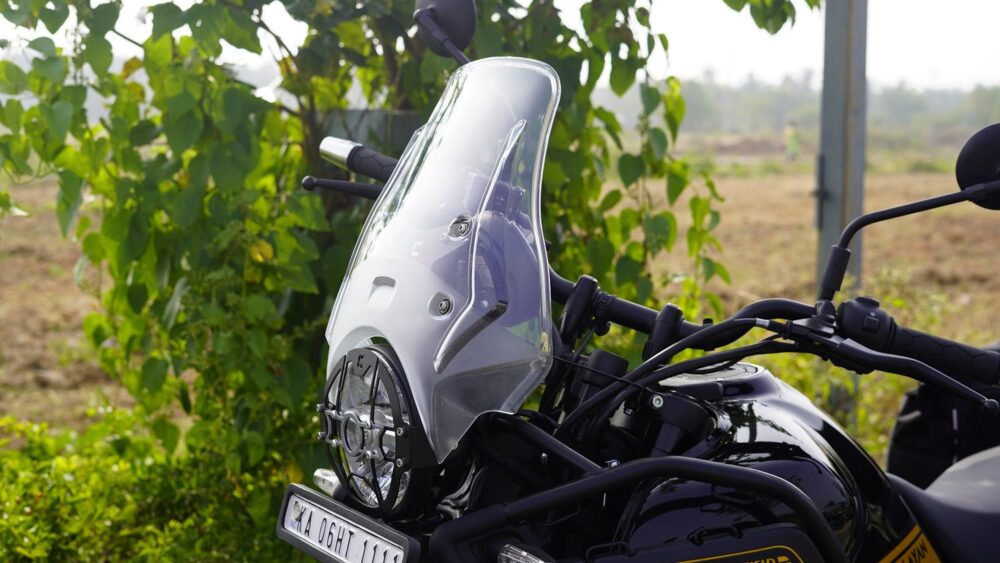 Wanderer Premium Touring Windshield For Himalayan 450 Clear