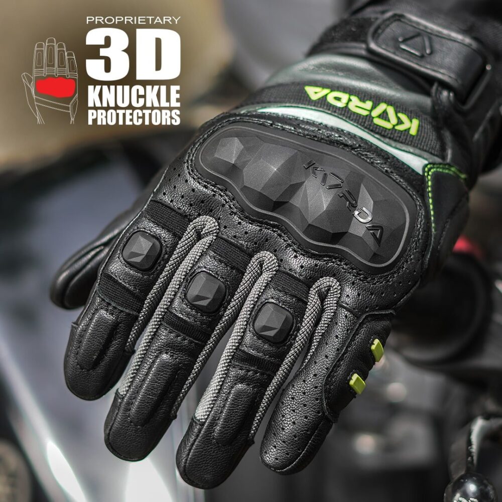 Korda Guard Semi Gauntlet Red Riding Gloves