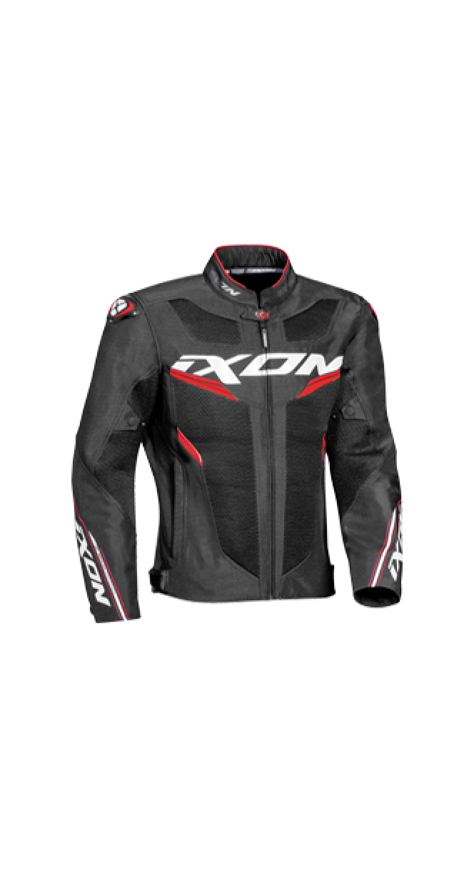 Ixon Draco Black White Red Jacket