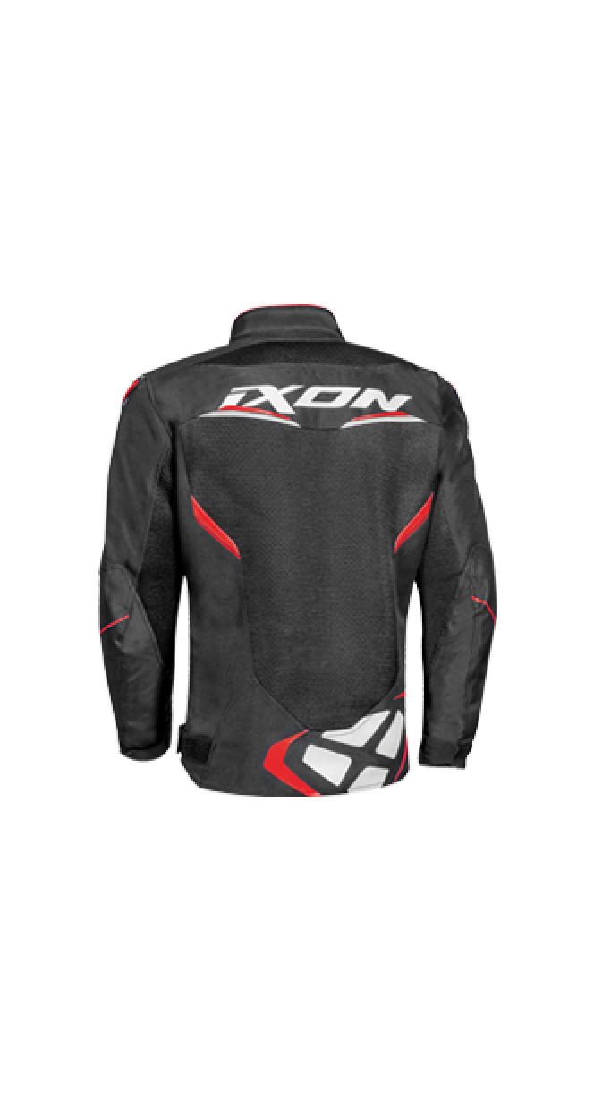 Ixon Draco Black White Red Jacket