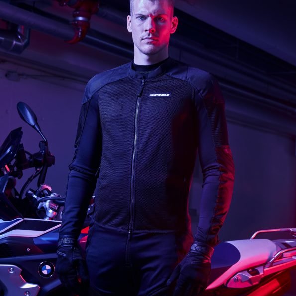 Spidi Super Net Tex Black Jacket