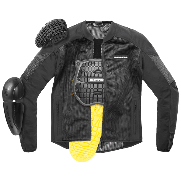 Spidi Super Net Tex Black Jacket