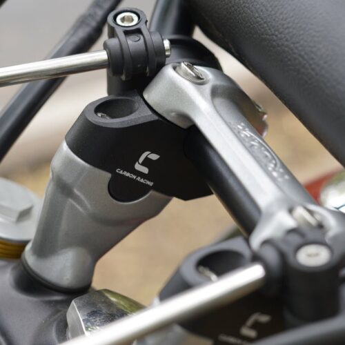 Premium Pull-Back Offset Handlebar Risers For Triumph Speed 400