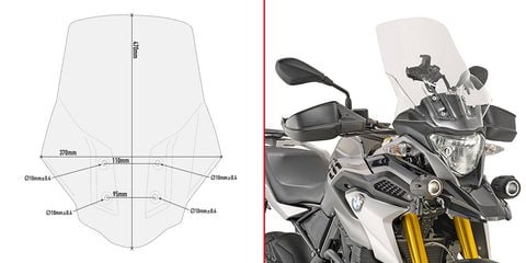 Windscreen Trasp Bmw G310GS 17 18 Givi