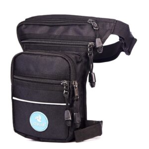 Carbonado tora lite thigh bag black