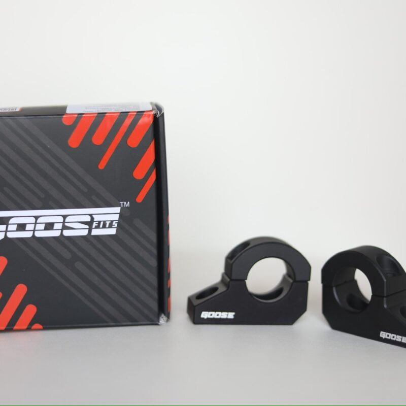 Goosefit Multiway Small Handle Bar Risers  Black