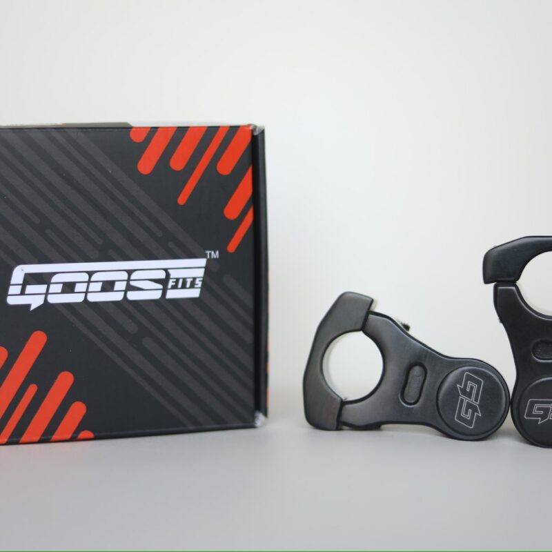 Goosefit Multiway Large Handle Bar Risers Black
