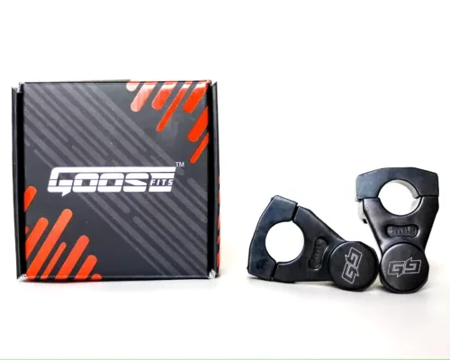Goosefit Multiway Medium Handle Bar Risers Black