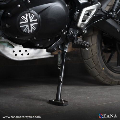 Side Stand Extender Black For Triumph Scrambler 400 x