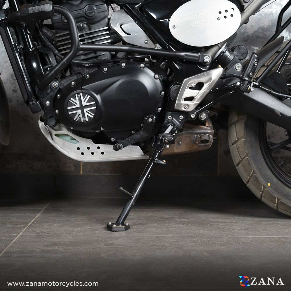 Side Stand Extender Black For Triumph Scrambler 400 x