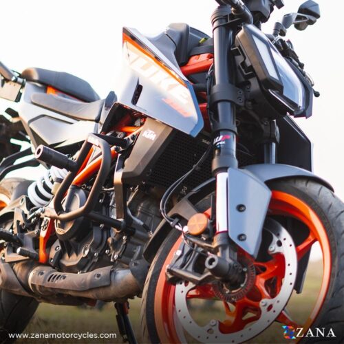 Radiator Guard Honeycomb Black For Ktm Duke 390/250/200/390 Gen 3