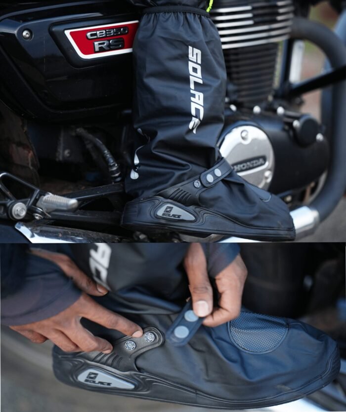 Solace Rain Over Boots