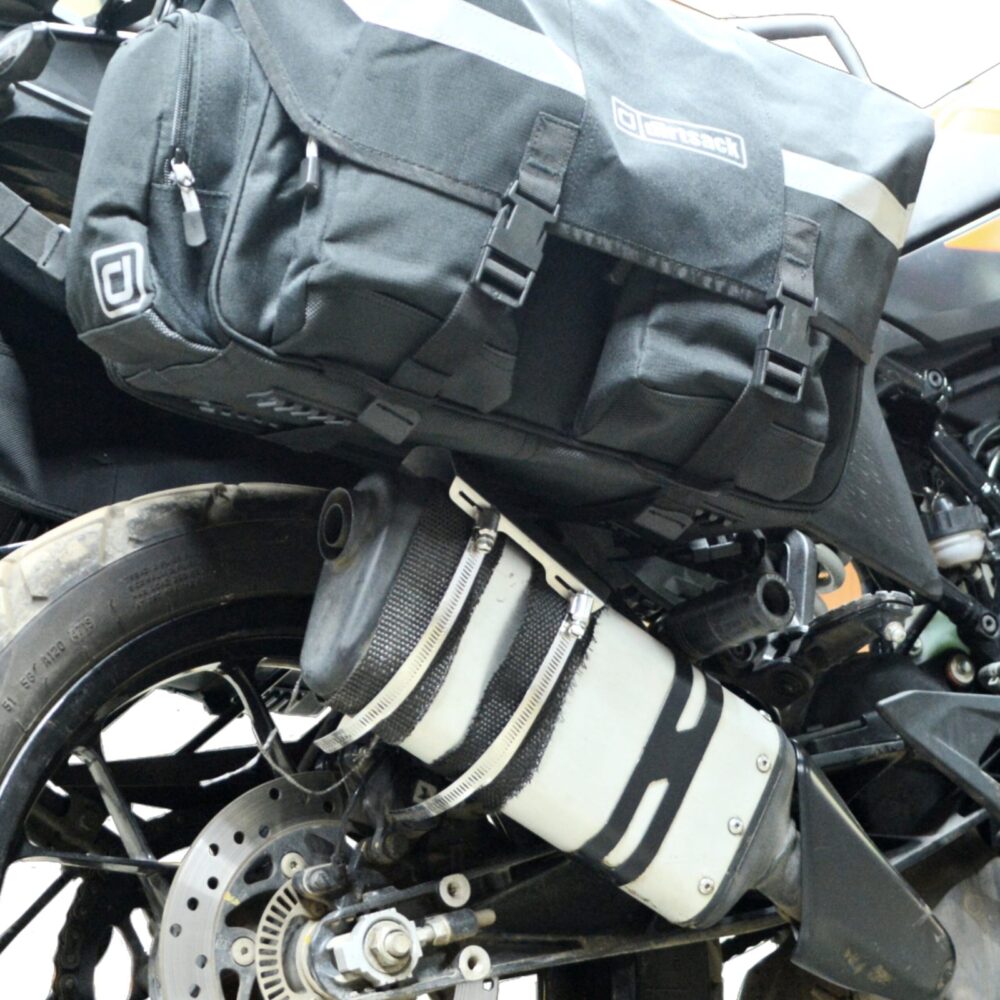 Heat Shield For Motorcycle Exhaust Dirtsack