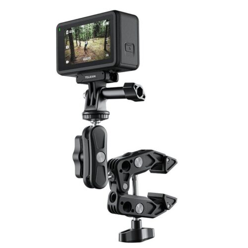 Multi functional crab claws mount for Insta360 GoPro and DJI action cameras