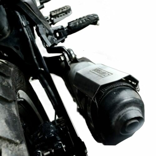 Heat Shield For Motorcycle Exhaust Dirtsack