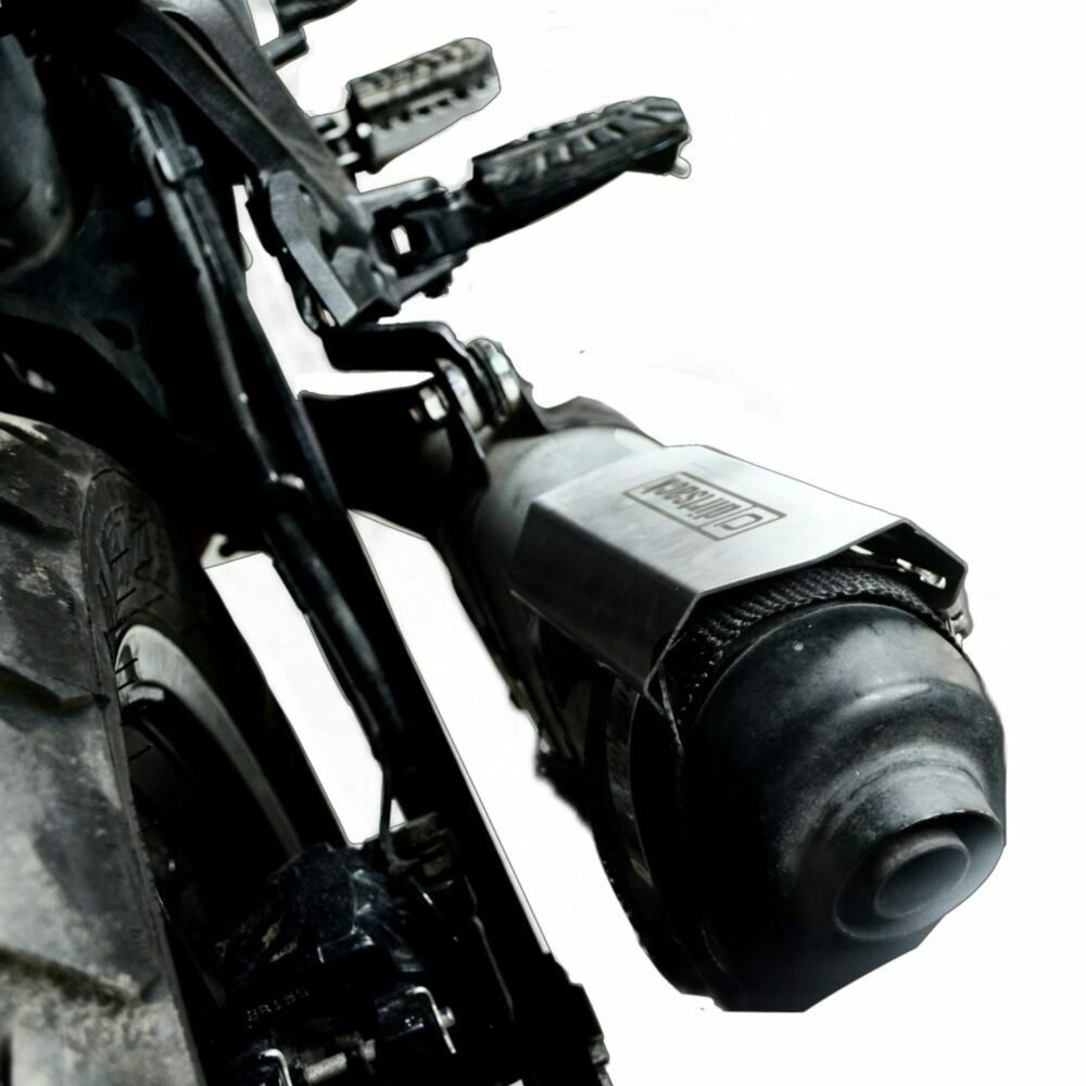 Heat Shield For Motorcycle Exhaust Dirtsack