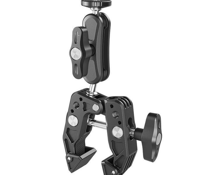 Multi functional crab claws mount for Insta360 GoPro and DJI action cameras