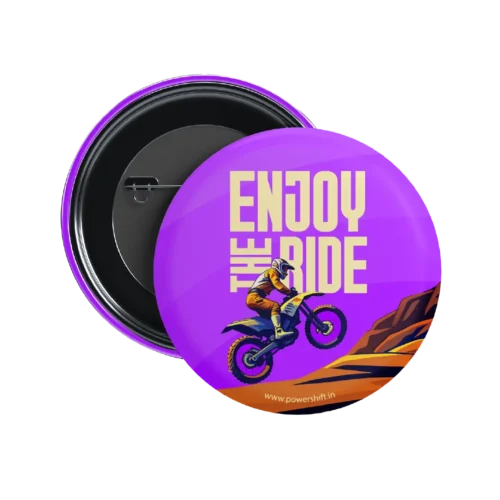 Enjoy The Ride Badge