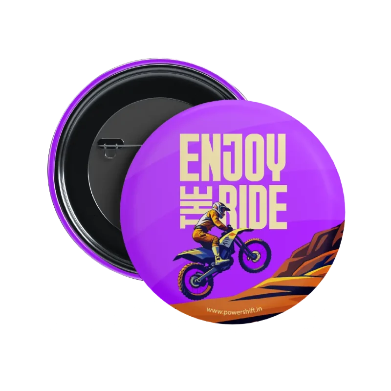 Enjoy The Ride Badge