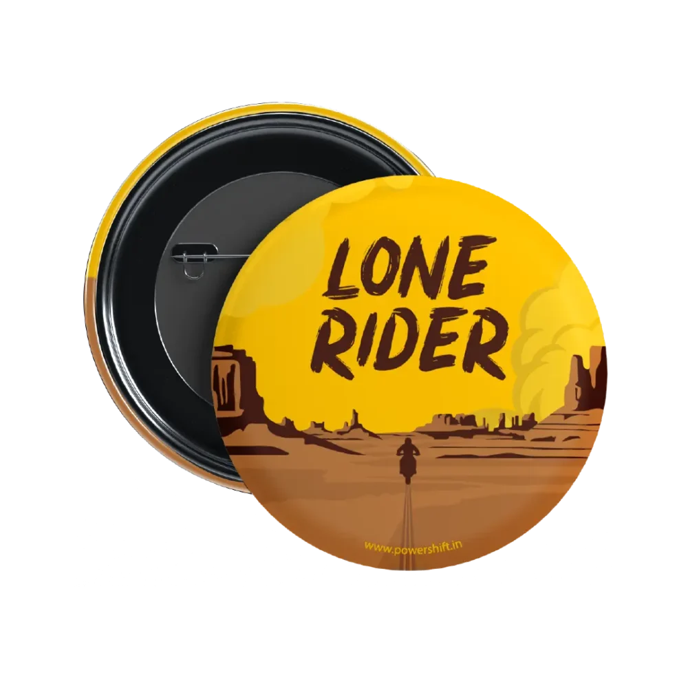 Lone Rider Badge