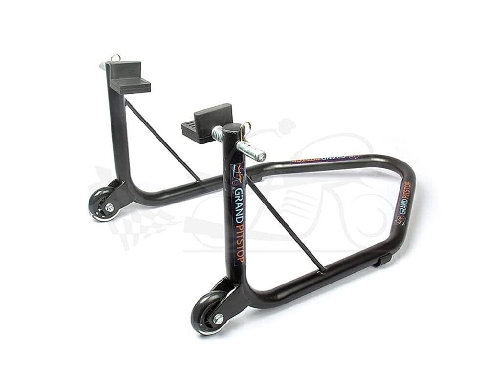 Rear Non Dismantable Universal-350kg Black With with Skate Wheels