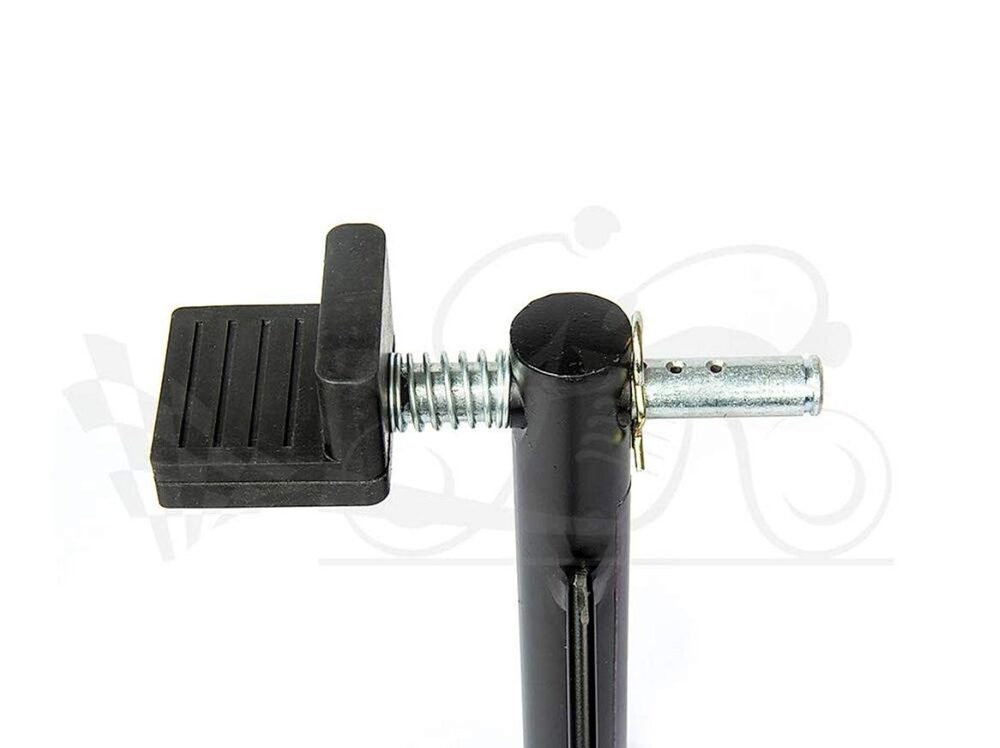 Rear Non Dismantable Universal-350kg Black With with Skate Wheels