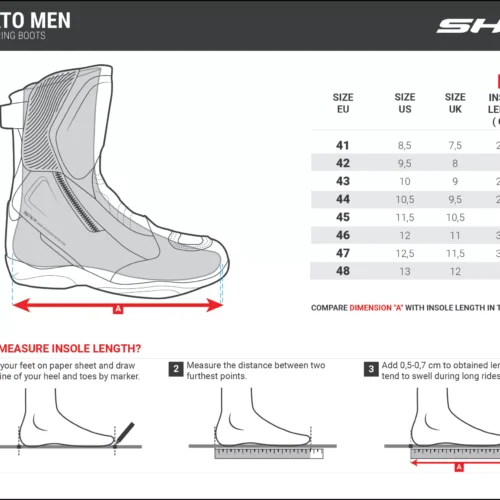 Shima Strato Vented Riding Boots