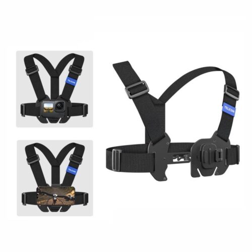 Telesin new vest style chest strap mount